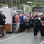 09.07.2020. Skarżysko-Kamienna. Wizyta premiera Mateusza Morawieckiego w Mesko / Wiktor Taszlow / Radio Kielce