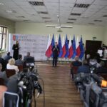 09.08.2020 Sudół koło Ostrowca Św. Spotkanie premiera Mateusza Morawieckiego z samorządowcami. / Wiktor Taszłow / Radio Kielce