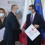 09.08.2020 Sudół koło Ostrowca Św. Spotkanie premiera Mateusza Morawieckiego z samorządowcami. / Wiktor Taszłow / Radio Kielce