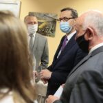 09.08.2020 Sudół koło Ostrowca Św. Spotkanie premiera Mateusza Morawieckiego z samorządowcami. / Wiktor Taszłow / Radio Kielce