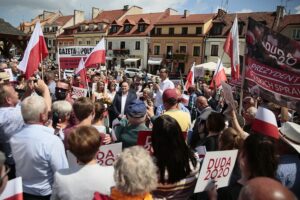 09.07.2020. Sandomierz. Wizyta premiera Mateusza Morawieckiego / Wiktor Taszłow / Radio Kielce