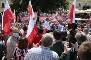 09.07.2020. Sandomierz. Wizyta premiera Mateusza Morawieckiego / Wiktor Taszłow / Radio Kielce