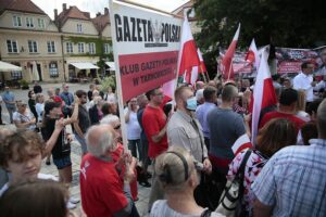 09.07.2020. Sandomierz. Wizyta premiera Mateusza Morawieckiego / Wiktor Taszłow / Radio Kielce