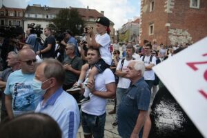 09.07.2020. Sandomierz. Wizyta premiera Mateusza Morawieckiego / Wiktor Taszłow / Radio Kielce