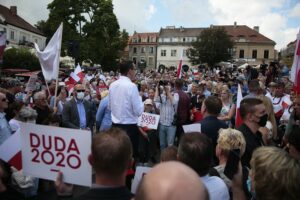 09.07.2020. Sandomierz. Wizyta premiera Mateusza Morawieckiego / Wiktor Taszłow / Radio Kielce