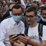 09.07.2020. Sandomierz. Wizyta premiera Mateusza Morawieckiego / Wiktor Taszłow / Radio Kielce