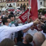 09.07.2020. Sandomierz. Wizyta premiera Mateusza Morawieckiego / Wiktor Taszłow / Radio Kielce