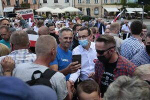 09.07.2020. Sandomierz. Wizyta premiera Mateusza Morawieckiego / Wiktor Taszłow / Radio Kielce