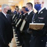 10.07.2020. Kielce. Wręczenie promes na wozy strażackie. Na zdjęciu - Andrzej Bętkowski - marszałek województwa / Wiktor Taszłow / Radio Kielce