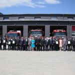 10.07.2020. Kielce. Wręczenie promes na wozy strażackie / Wiktor Taszłow / Radio Kielce