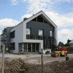 10.07.2020 Chęciny. Budowa komisariatu policji / Wiktor Taszłow / Radio Kielce