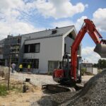 10.07.2020 Chęciny. Budowa komisariatu policji / Wiktor Taszłow / Radio Kielce