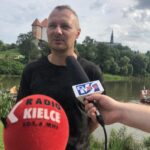 29.07.2020. Sandomierz. Wyprawa Warszawska. Na zdjęciu: Robert Bąk -  pomysłodawca Wyprawy Warszawskiej / Grażyna Szlęzak-Wójcik / Radio Kielce