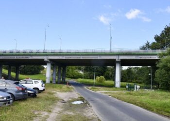 Koszalin. Wiadukt w ciągu alei Monte Cassino / Jarosław Ryfun / Radio Koszalin