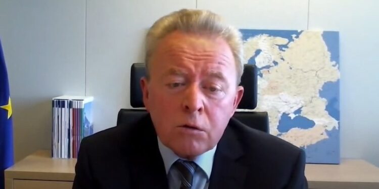 Na zdjęciu: Janusz Wojciechowski - komisarz Unii Europejskiej ds. rolnictwa / Radio Łódź/YouTube