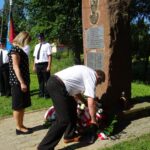 05.07.2020. Wola Grójecka. Uroczystości upamiętniające poległych żołnierzy 7 lipca 1944 roku / Emilia Sitarska / Radio Kielce