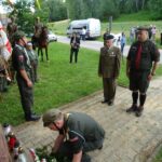 12.07.2020. Wola Grójecka. Uroczystości upamiętniające poległych żołnierzy 7 lipca 1944 roku / Emilia Sitarska / Radio Kielce