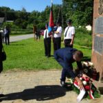 05.07.2020. Wola Grójecka. Uroczystości upamiętniające poległych żołnierzy 7 lipca 1944 roku / Emilia Sitarska / Radio Kielce