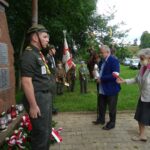 12.07.2020. Wola Grójecka. Uroczystości upamiętniające poległych żołnierzy 7 lipca 1944 roku / Emilia Sitarska / Radio Kielce