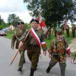 12.07.2020. Wola Grójecka. Uroczystości upamiętniające poległych żołnierzy 7 lipca 1944 roku / Emilia Sitarska / Radio Kielce