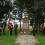 12.07.2020. Wola Grójecka. Uroczystości upamiętniające poległych żołnierzy 7 lipca 1944 roku / Emilia Sitarska / Radio Kielce