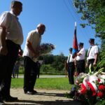 05.07.2020. Wola Grójecka. Uroczystości upamiętniające poległych żołnierzy 7 lipca 1944 roku / Emilia Sitarska / Radio Kielce