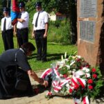 05.07.2020. Wola Grójecka. Uroczystości upamiętniające poległych żołnierzy 7 lipca 1944 roku / Emilia Sitarska / Radio Kielce