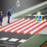 Inteligentne przejścia dla pieszych ze specjalnymi czujnikami ruchu / MSWiA