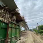 01.08.2020. Nowy Korczyn. Budowa mostu na Wiśle / Paweł Zagaja