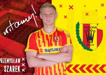 Na zdjęciu: Przemysław Szarek / Korona Kielce/Facebook