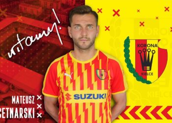 Na zdjęciu: Mateusz Cetnarski / Korona Kielce/Facebook