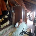 29.08.2020. Leśnica koło Małogoszcza. Plan zdjęciowy filmu „Droga do śmierci” / Karol Żak / Radio Kielce