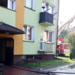 30.08.2020 Stąporków. Pożar w mieszkaniu budynku wielorodzinnego / KP PSP Końskie