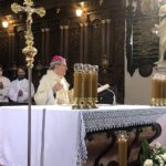 04.08.2020. Sandomierz. Pielgrzymka Ziemi Sandomierskiej  na Jasną Górę / Grażyna Szlęzak-Wójcik / Radio Kielce