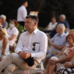 08.08.2020. Kielce. Koncert „Chopinowskie inspiracje”. Na zdjęciu Robert Kotowski, dyrektor Muzeum Narodowego w Kielcach / Jarosław Kubalski / Radio Kielce