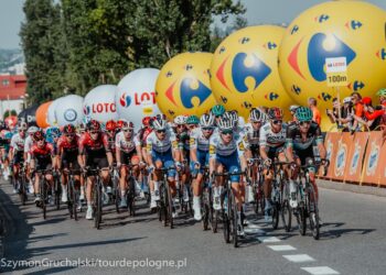 07.08.2020 Bielsko-Biała. Trzeci etap wyścigu kolarskiego Tour de Pologne / Szymon Gruchalski / Materiały prasowe Tour de Pologne