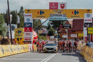 08.08.2020. 77. Tour de Pologne. IV etap / Szymon Gruchalski / Materiały Tour de Pologne