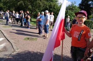 01.08.2020 Końskie. 76. rocznica wybuchu Powstania Warszawskiego / Magdalena Galas-Klusek / Radio Kielce