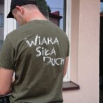 08.08.2020. Końskie. Pielgrzymka wyruszyła na Jasną Górę / Magdalena Galas-Klusek / Radio Kielce