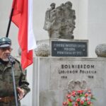 04.08.2020. Kraków. Uroczystości pod pomnikiem Marszałka Józefa Piłsudskiego / Michał Rybak / oficer prasowy 55. Marszu Szlakiem I Kompanii Kadrowej