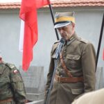 04.08.2020. Kraków. Uroczystości na Cmentarzu Rakowickim. Na zdjęciu (w środku):Dionizy Krawczyński - komendant marszu / Michał Rybak / oficer prasowy 55. Marszu Szlakiem I Kompanii Kadrowej