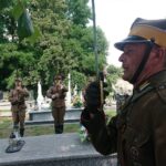 08.08.2020. Wodzisław. 55. Marsz Szlakiem I Kompanii Kadrowej. Na zdjęciu: Dionizy Krawczyński, komendant 55. Marszu Szlakiem I Kompani Kadrowej / Ewa Pociejowska-Gawęda / Radio Kielce