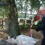 08.08.2020. Wodzisław. 55. Marsz Szlakiem I Kompanii Kadrowej. Na zdjęciu: Maciej Długosz - departament Edukacji, Kultury i Sportu Urzędu Marszałkowskiego Województwa Świętokrzyskiego / Ewa Pociejowska-Gawęda / Radio Kielce