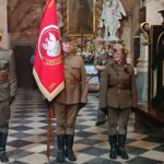 09.08.2020. Jędrzejów. 55. Marsz Szlakiem I Kompani Kadrowej. Msza w Klasztorze Ojców Cystersów / Ewa Pociejowska-Gawęda / Radio Kielce