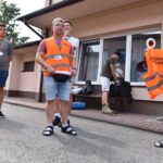 08.08.2020. Końskie. Pielgrzymka wyruszyła na Jasną Górę / Magdalena Galas-Klusek / Radio Kielce