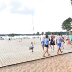 10.08.2020. Sielpia. Zalew / Magdalena Galas-Klusek / Radio Kielce