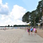 10.08.2020. Sielpia. Zalew / Magdalena Galas-Klusek / Radio Kielce