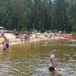 10.08.2020. Rejów. Wypoczynek nad wodą / Anna Głąb / Radio Kielce