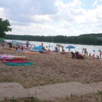 10.08.2020. Starachowice. Kąpielisko Piachy / Anna Głąb / Radio Kielce