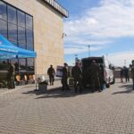 31.08.2020. Chęciny. Testy na obecność koronawirusa dla nauczycieli z gminy Chęciny / Michał Kita / Radio Kielce